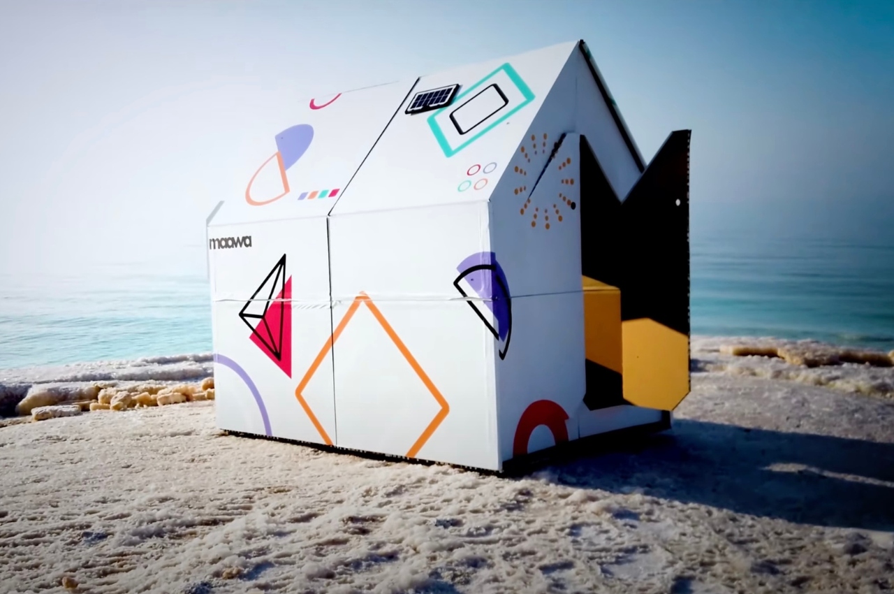 These eco-friendly pop-up shelters can be transported in a suitcase - Yanko Design